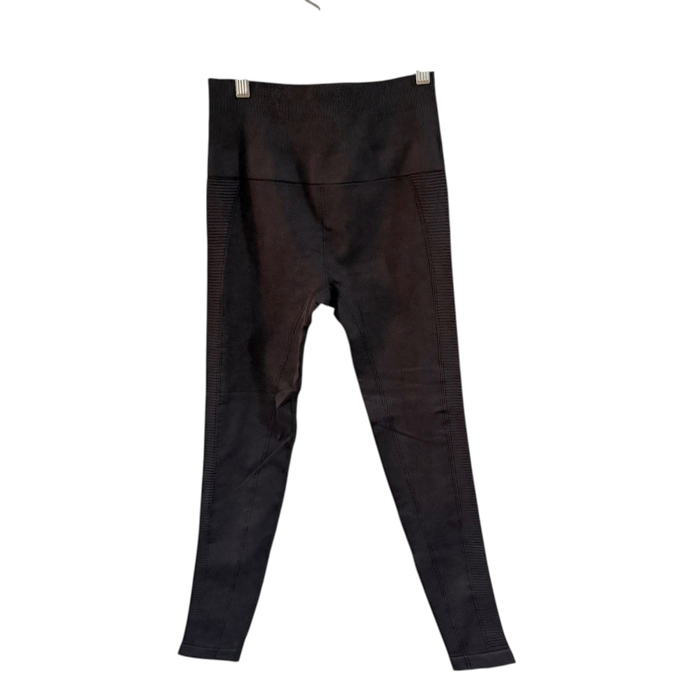 Electric Yoga Seamless Ribbed High Waist Leggings Black XS S‎ Activewear